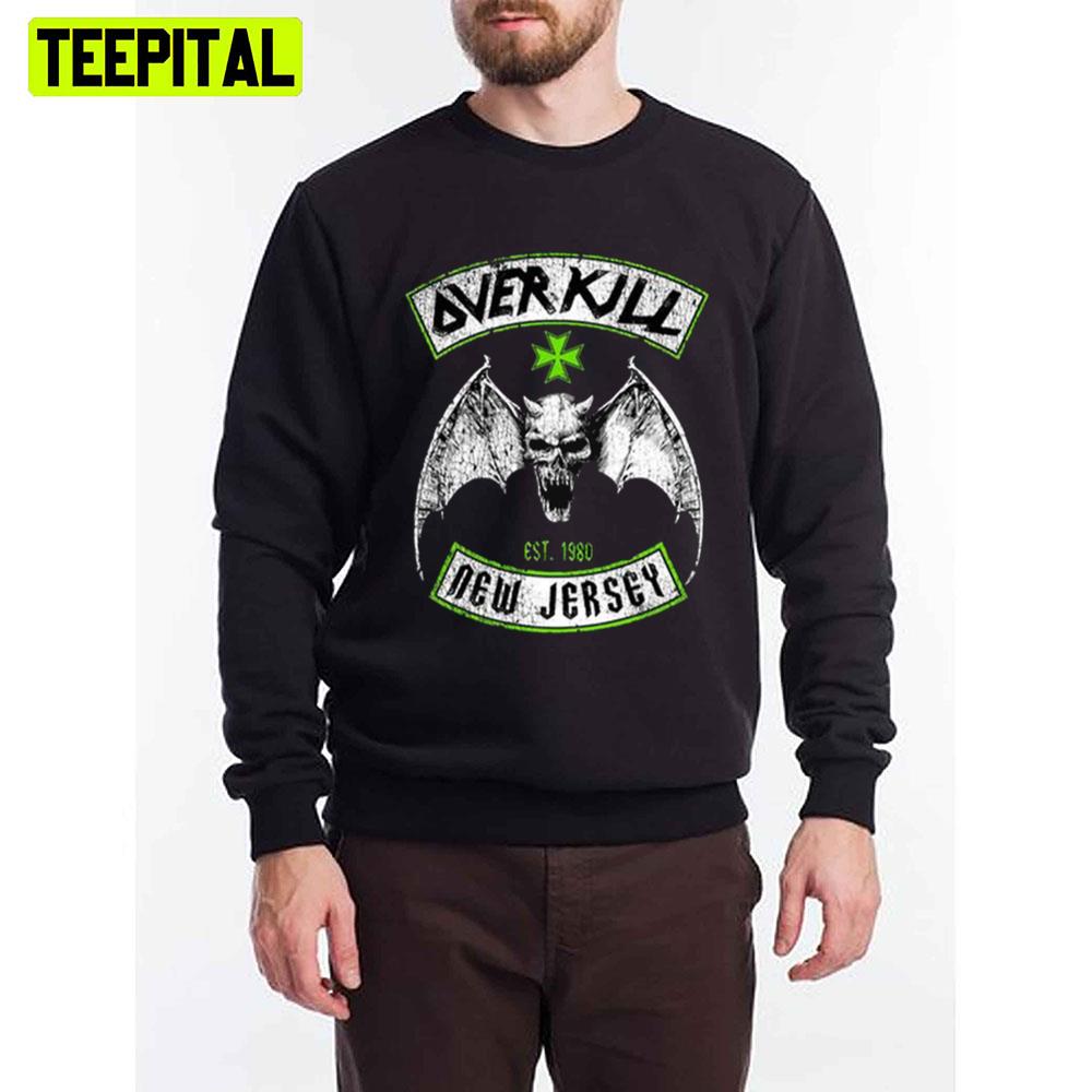 Est 1980 New Jersey Over Kill Unisex T-Shirt Est 1980 New Jersey Over Kill Unisex T-Shirt