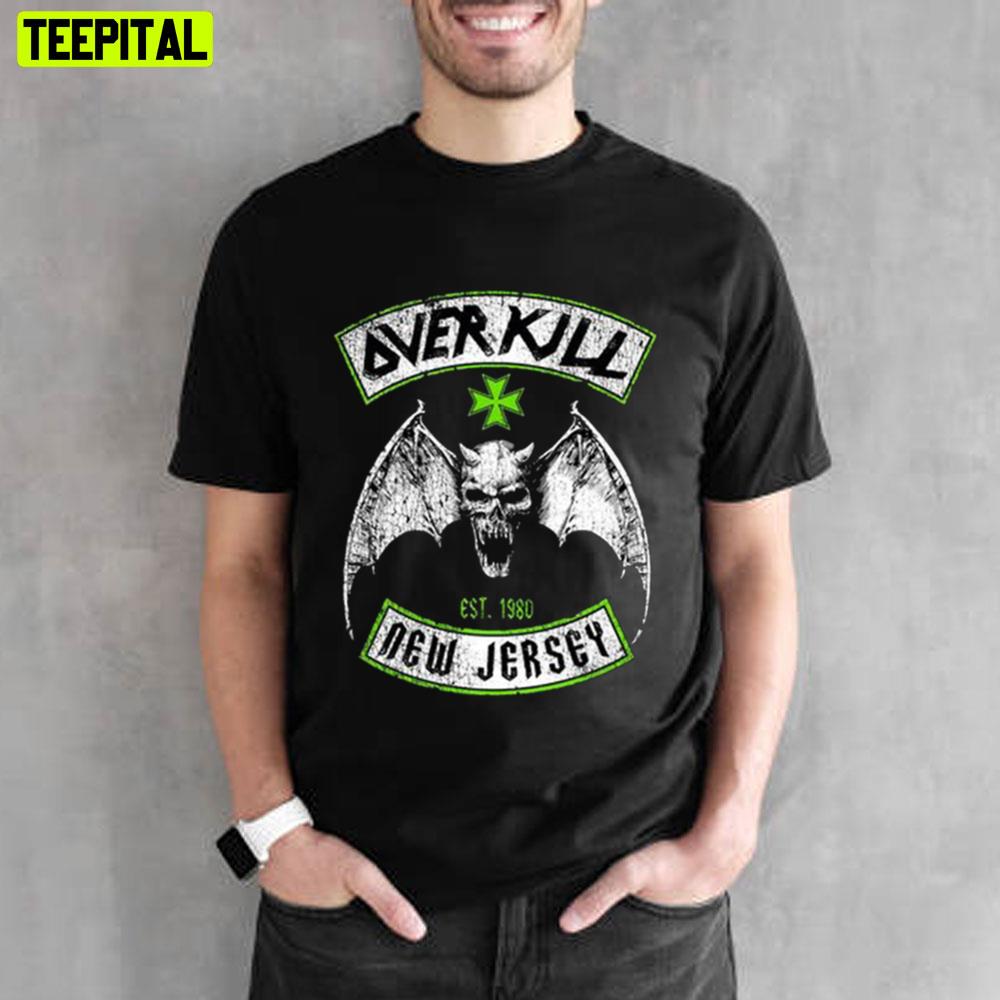 Est 1980 New Jersey Over Kill Unisex T-Shirt Est 1980 New Jersey Over Kill Unisex T-Shirt