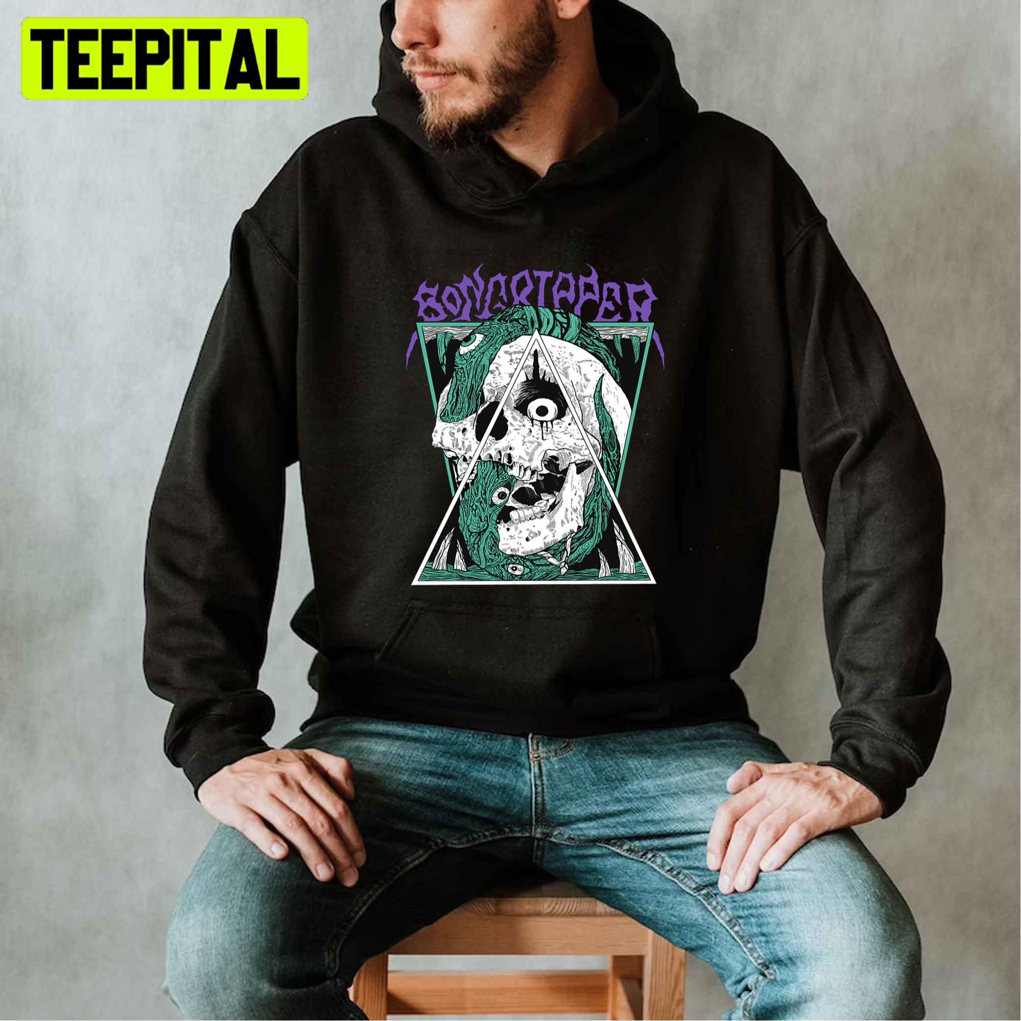 Eyes Around Skull Bongripper Unisex T-Shirt Eyes Around Skull Bongripper Unisex T-Shirt