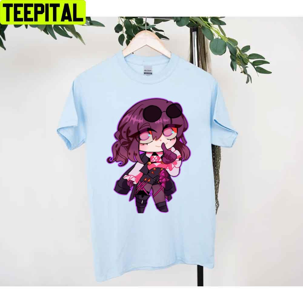Fanart Kafka Honkai Star Rail Game Unisex T-Shirt Fanart Kafka Honkai Star Rail Game Unisex T-Shirt
