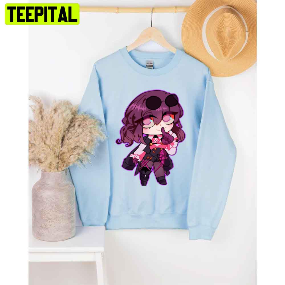 Fanart Kafka Honkai Star Rail Game Unisex T-Shirt Fanart Kafka Honkai Star Rail Game Unisex T-Shirt