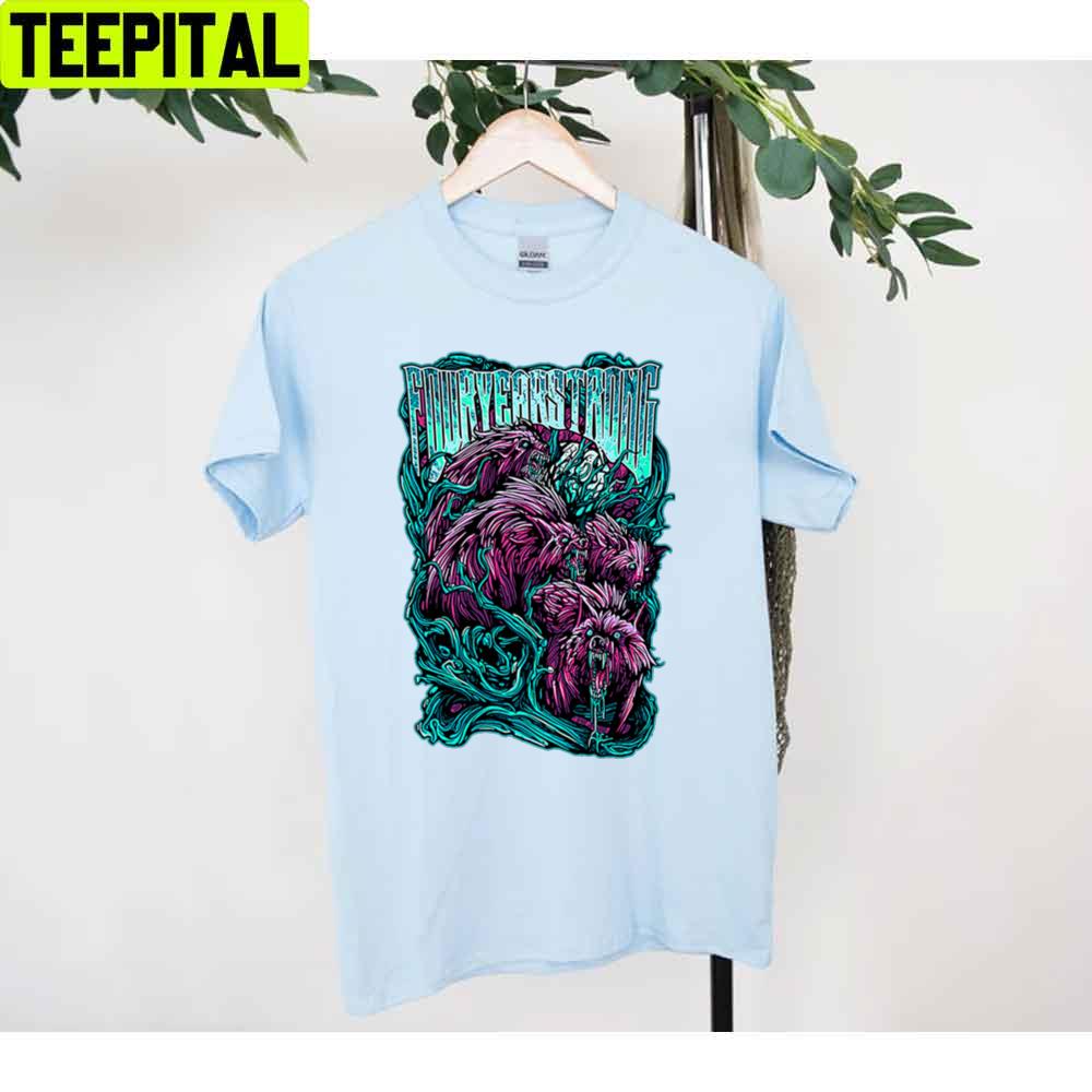 Four Year Strong Wolves Unisex T-Shirt Four Year Strong Wolves Unisex T-Shirt