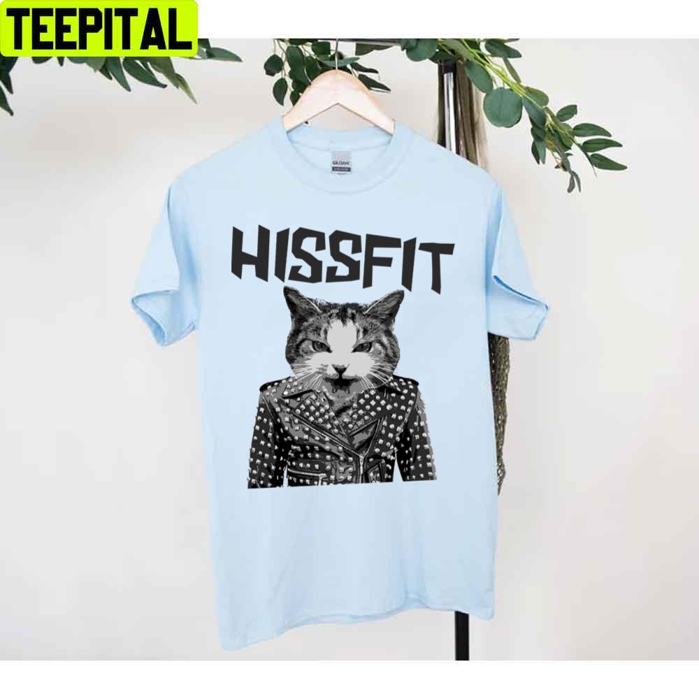 Hissfit Rebel Misfit Kitty Cat Unisex T-Shirt Hissfit Rebel Misfit Kitty Cat Unisex T-Shirt