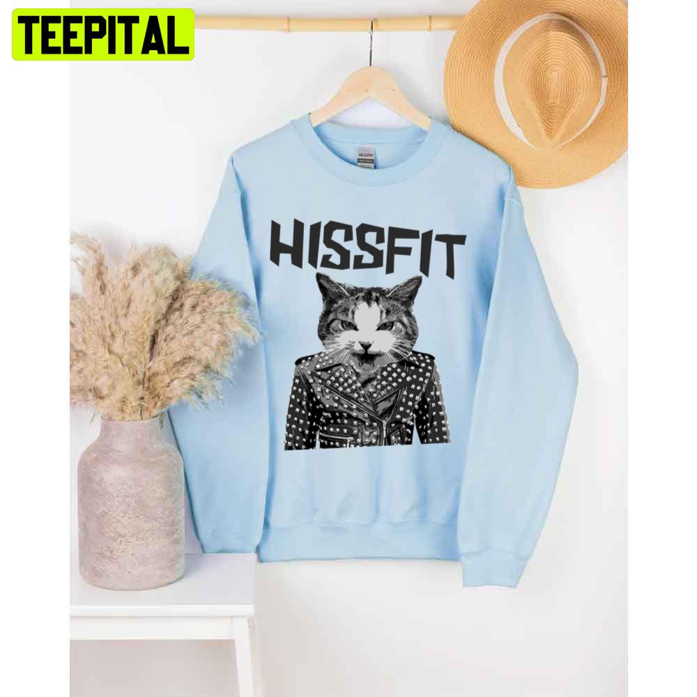 Hissfit Rebel Misfit Kitty Cat Unisex T-Shirt Hissfit Rebel Misfit Kitty Cat Unisex T-Shirt