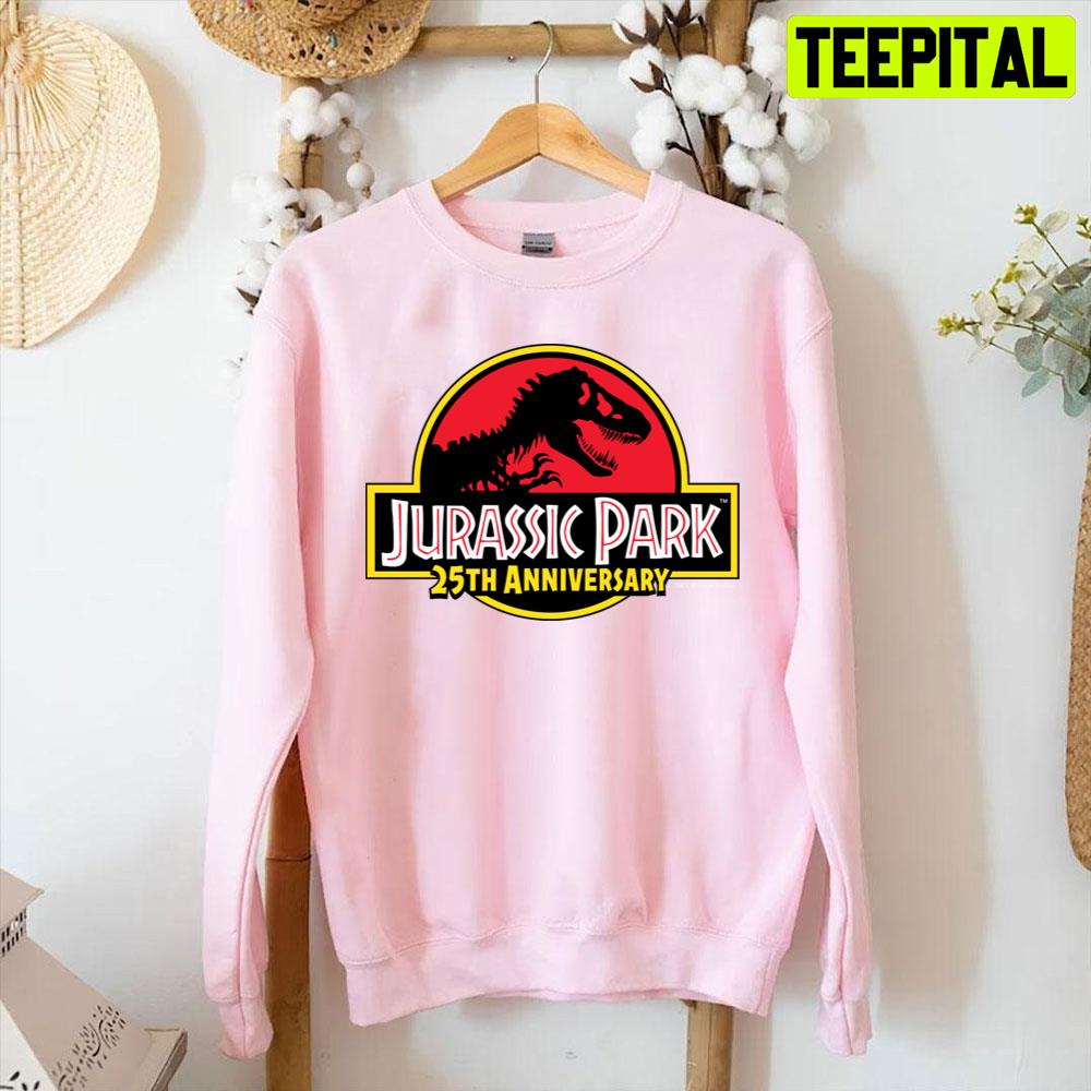 Jurassic Park 25th Anniversary Logo Unisex T-Shirt Jurassic Park 25th Anniversary Logo Unisex T-Shirt
