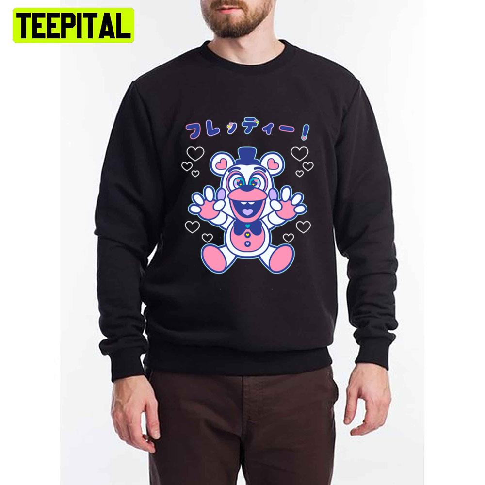 Kawaii Funtime Blue Five Nights At Freddy's Unisex T-Shirt Kawaii Funtime Blue Five Nights At Freddy's Unisex T-Shirt
