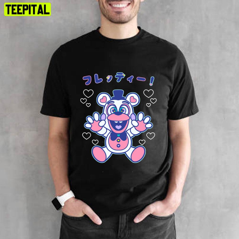 Kawaii Funtime Blue Five Nights At Freddy's Unisex T-Shirt Kawaii Funtime Blue Five Nights At Freddy's Unisex T-Shirt