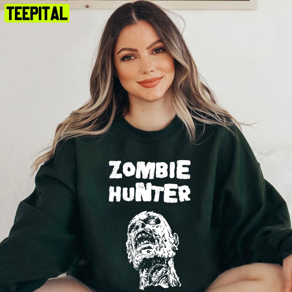 Kids Zombie Hunter Horror Walking Dead Unisex T-Shirt Kids Zombie Hunter Horror Walking Dead Unisex T-Shirt
