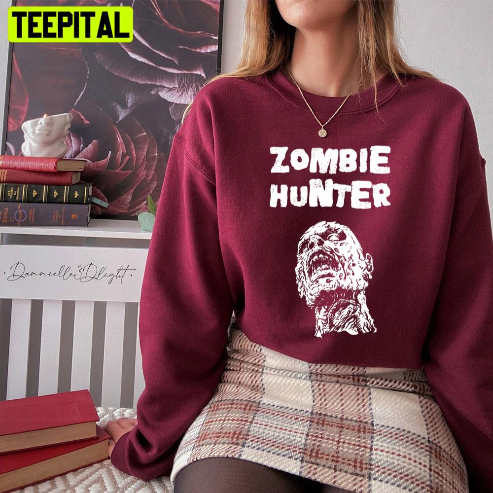 Kids Zombie Hunter Horror Walking Dead Unisex T-Shirt Kids Zombie Hunter Horror Walking Dead Unisex T-Shirt
