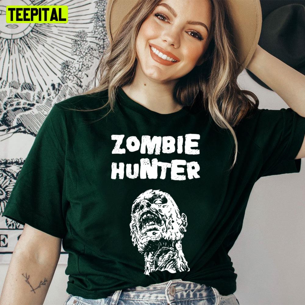 Kids Zombie Hunter Horror Walking Dead Unisex T-Shirt Kids Zombie Hunter Horror Walking Dead Unisex T-Shirt