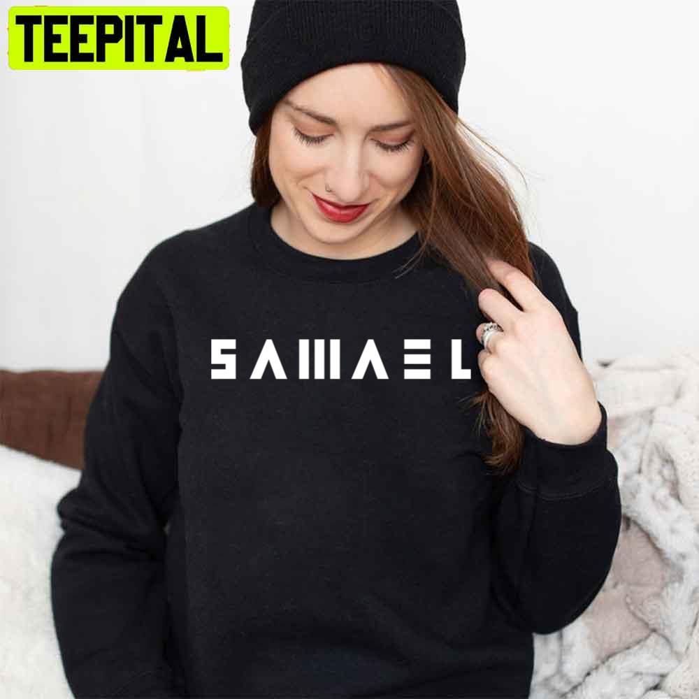 Metal Mania White Logo Samael Unisex T-Shirt Metal Mania White Logo Samael Unisex T-Shirt