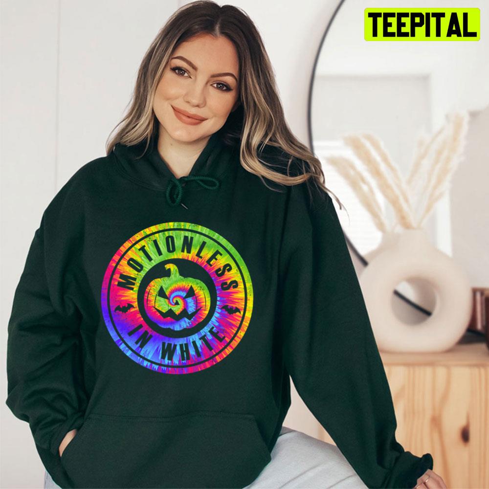 Motionless In White Pumpkin Hippie Peace Unisex T-Shirt Motionless In White Pumpkin Hippie Peace Unisex T-Shirt