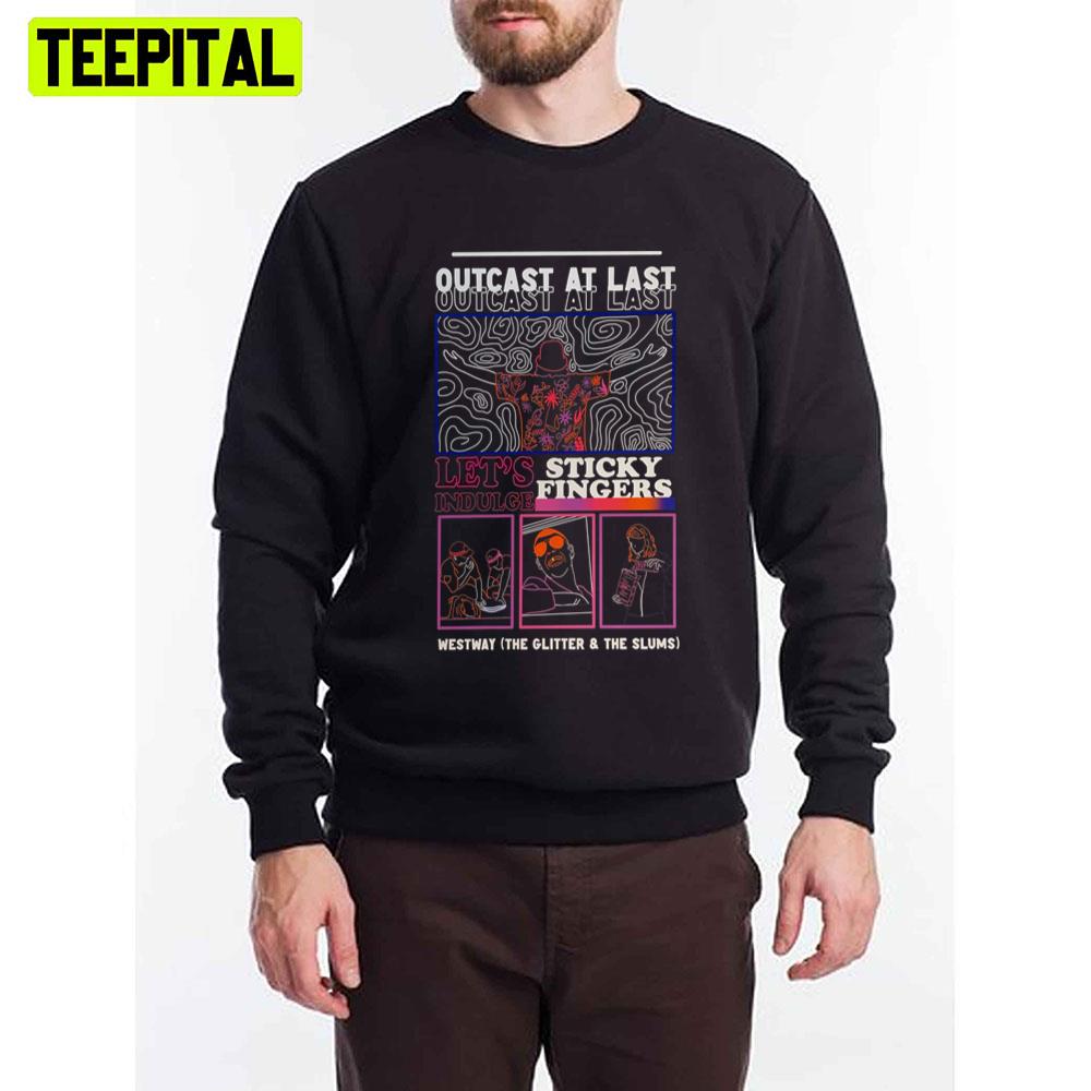 Outcast At Last S Westway (The Glitter & The Slums) Unisex T-Shirt Outcast At Last S Westway (The Glitter & The Slums) Unisex T-Shirt