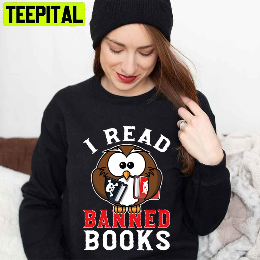 Owl I Read Banned Books Unisex T-Shirt Owl I Read Banned Books Unisex T-Shirt