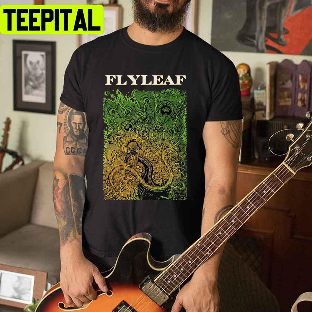 Peacock Flyleaf Unisex T-Shirt Peacock Flyleaf Unisex T-Shirt