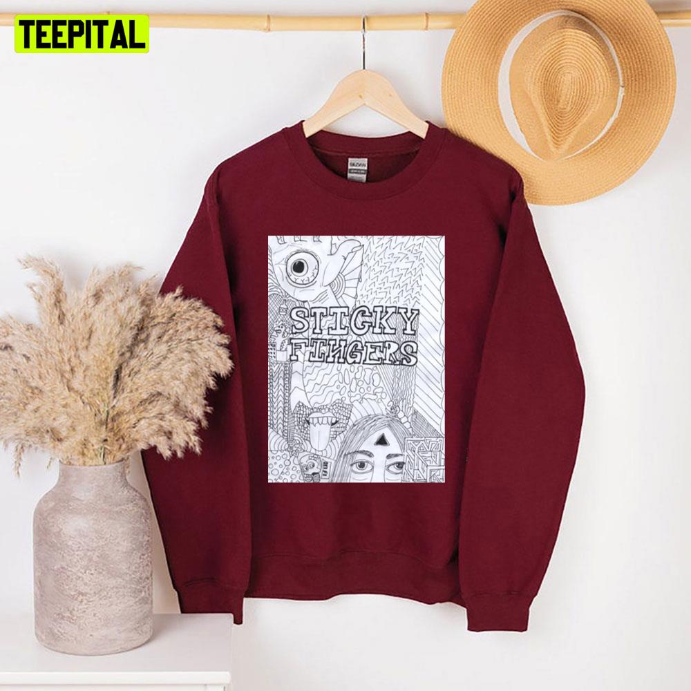 Photographic Sticky Fingers Unisex Sweatshirt Photographic Sticky Fingers Unisex Sweatshirt