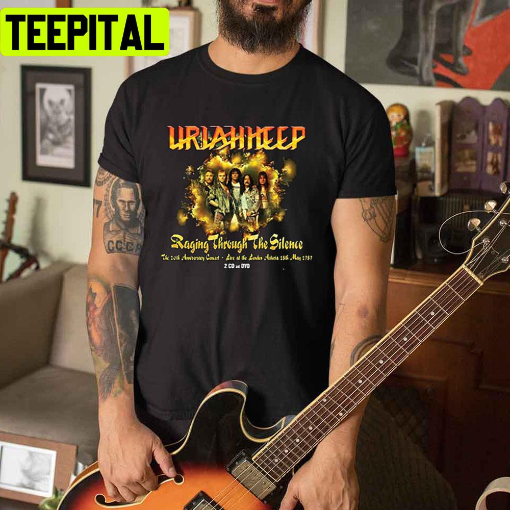 Raging Though The Silence Uriah Hee Unisex T-Shirt Raging Though The Silence Uriah Hee Unisex T-Shirt