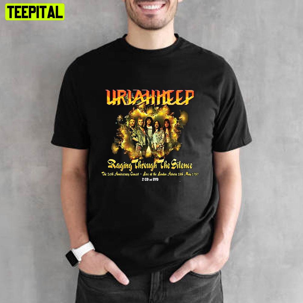 Raging Though The Silence Uriah Hee Unisex T-Shirt Raging Though The Silence Uriah Hee Unisex T-Shirt