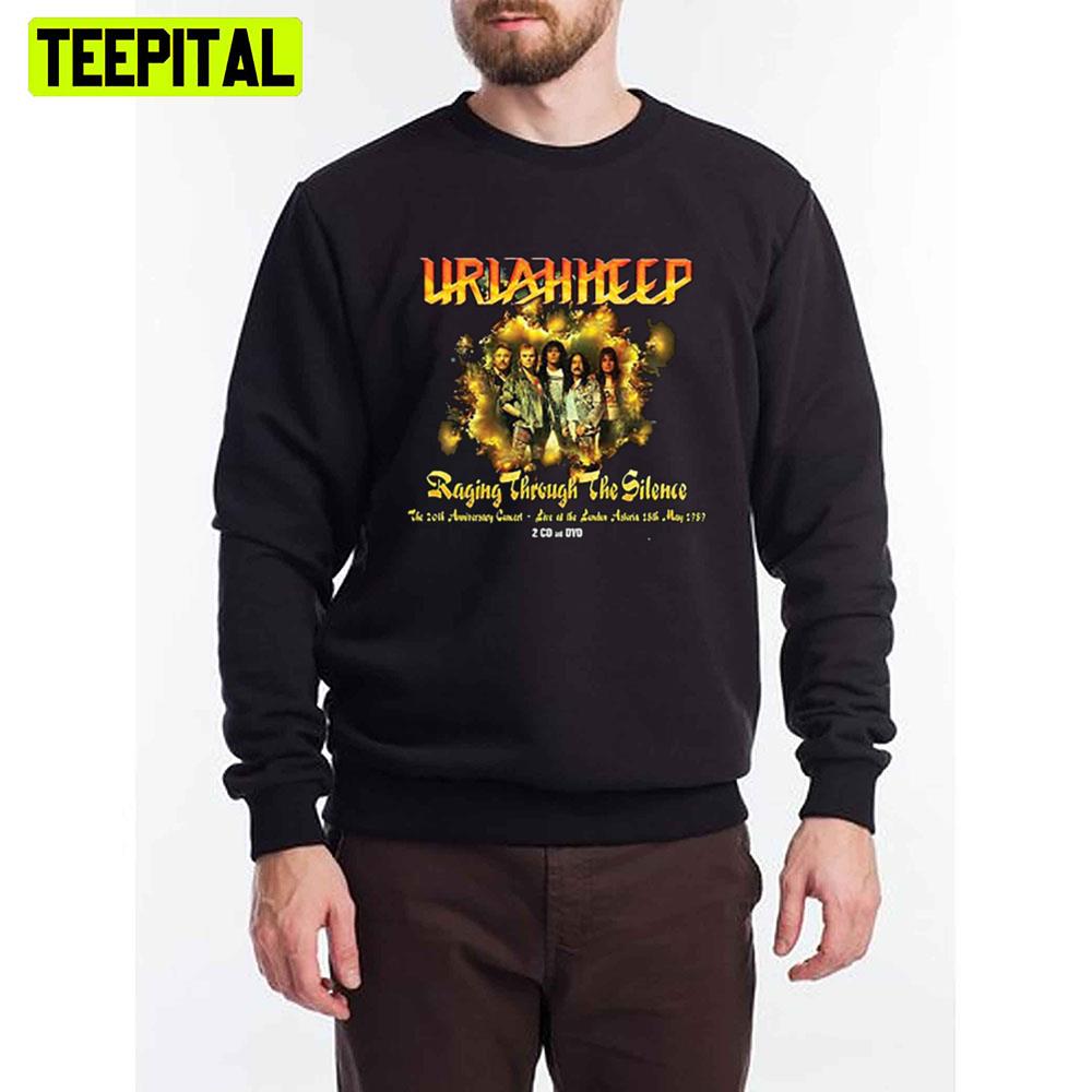 Raging Though The Silence Uriah Hee Unisex T-Shirt Raging Though The Silence Uriah Hee Unisex T-Shirt