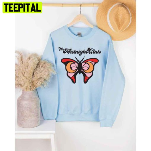 Retro Butterfly The Midnight Club Unisex T-Shirt