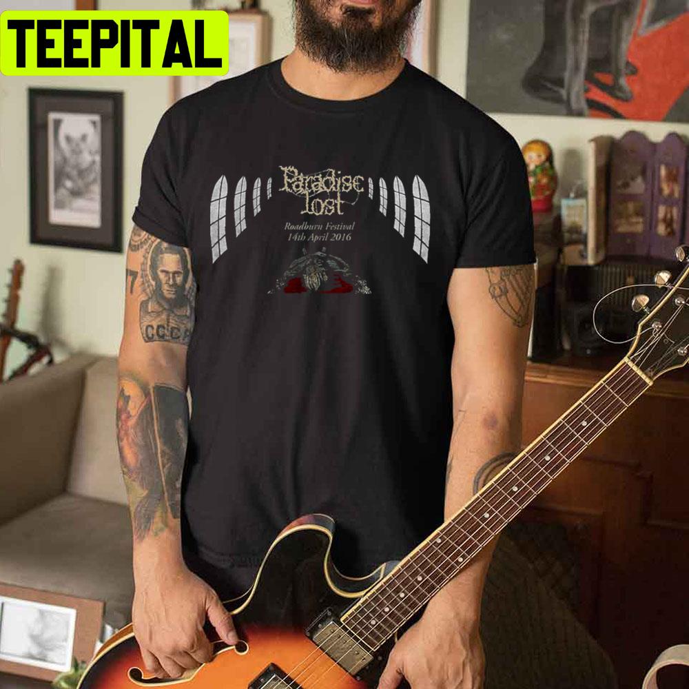 Roadburn Festival 2016 Paradise Lost Unisex T-Shirt Roadburn Festival 2016 Paradise Lost Unisex T-Shirt