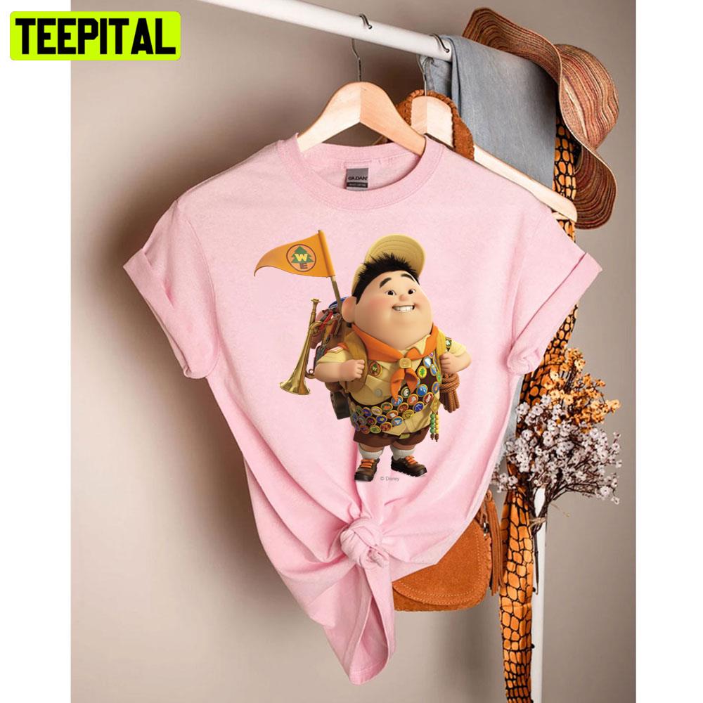 Russell Smiling The Disney Pixar Up Movie Unisex T-Shirt Russell Smiling The Disney Pixar Up Movie Unisex T-Shirt
