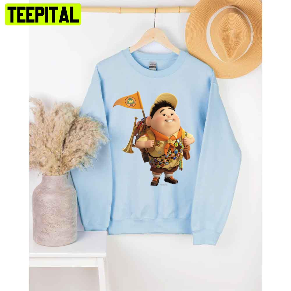 Russell Smiling The Disney Pixar Up Movie Unisex T-Shirt Russell Smiling The Disney Pixar Up Movie Unisex T-Shirt