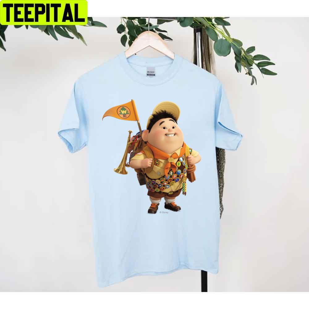 Russell Smiling The Disney Pixar Up Movie Unisex T-Shirt Russell Smiling The Disney Pixar Up Movie Unisex T-Shirt