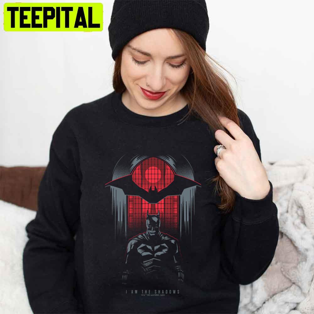 The Batman Window Pane Outline Unisex T-Shirt The Batman Window Pane Outline Unisex T-Shirt