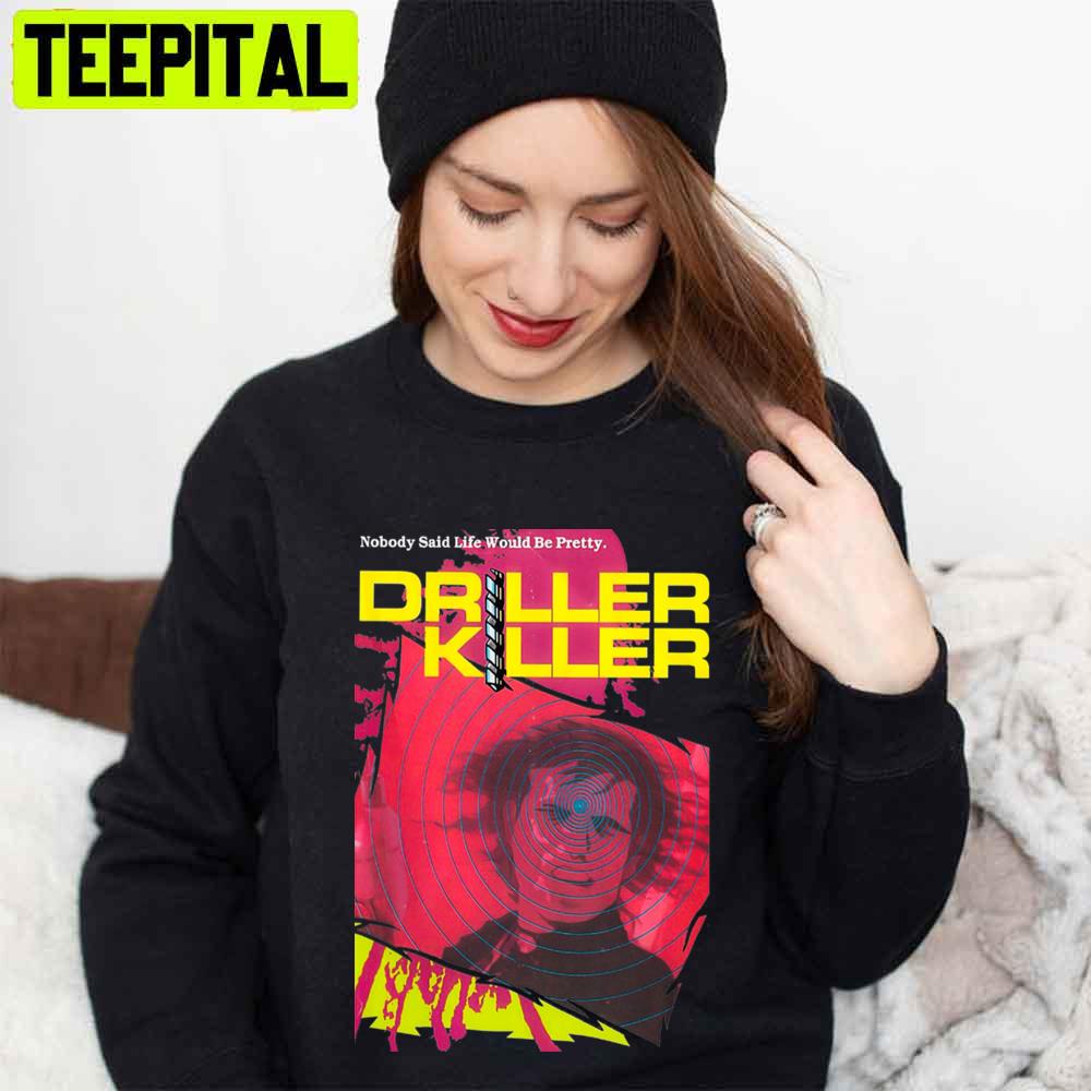 The Driller Killer Extreme 80s Art Unisex T-Shirt The Driller Killer Extreme 80s Art Unisex T-Shirt