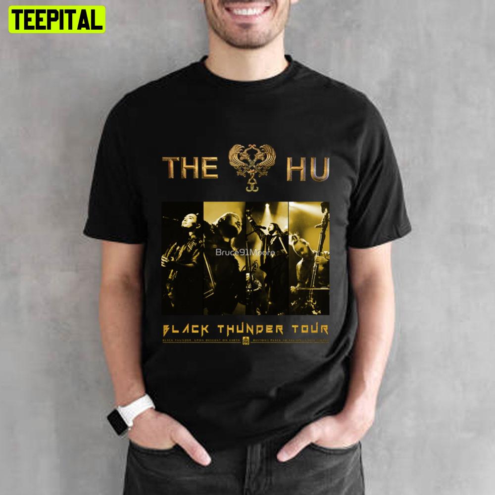 The Hu Gold Black Thunder Unisex T-Shirt The Hu Gold Black Thunder Unisex T-Shirt