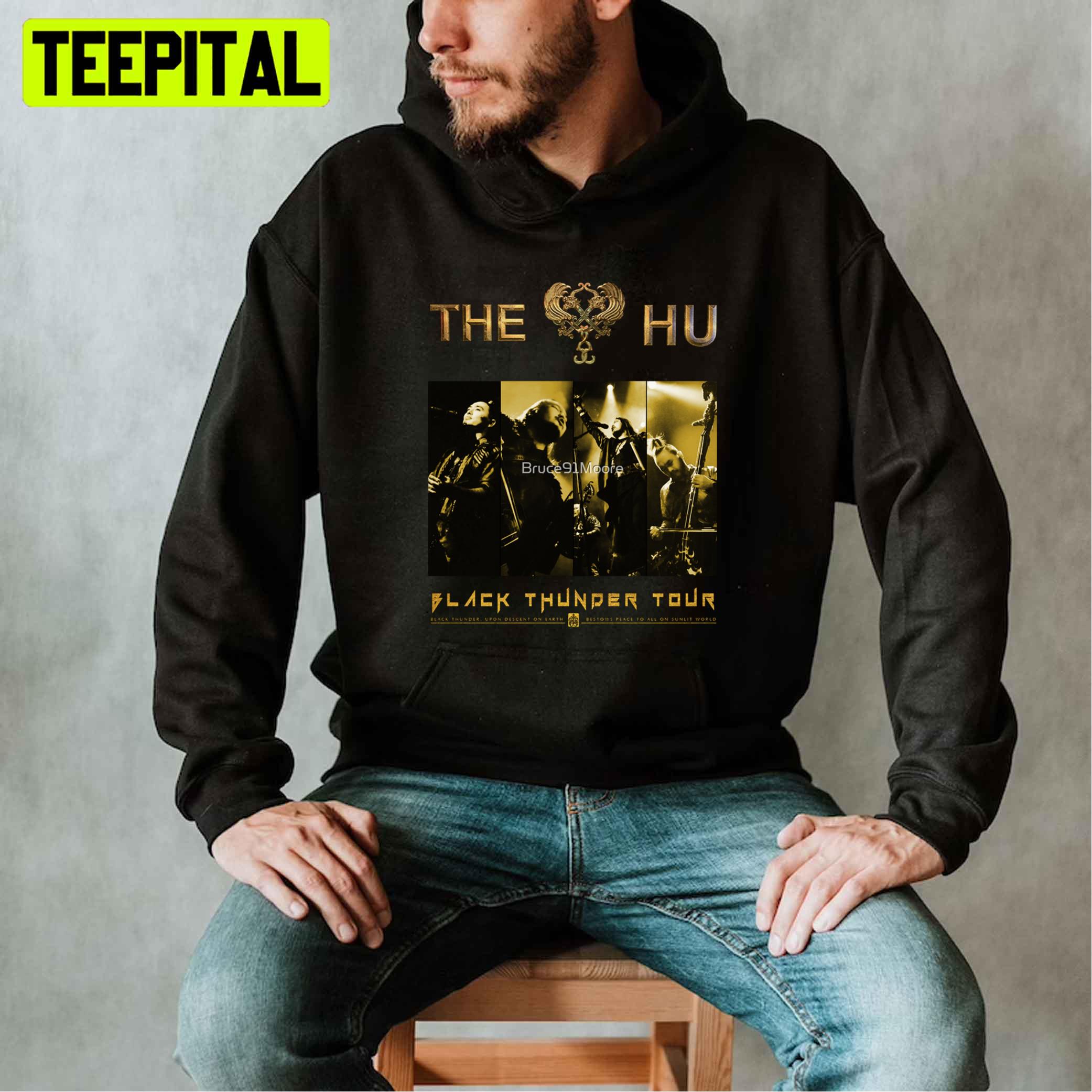 The Hu Gold Black Thunder Unisex T-Shirt The Hu Gold Black Thunder Unisex T-Shirt