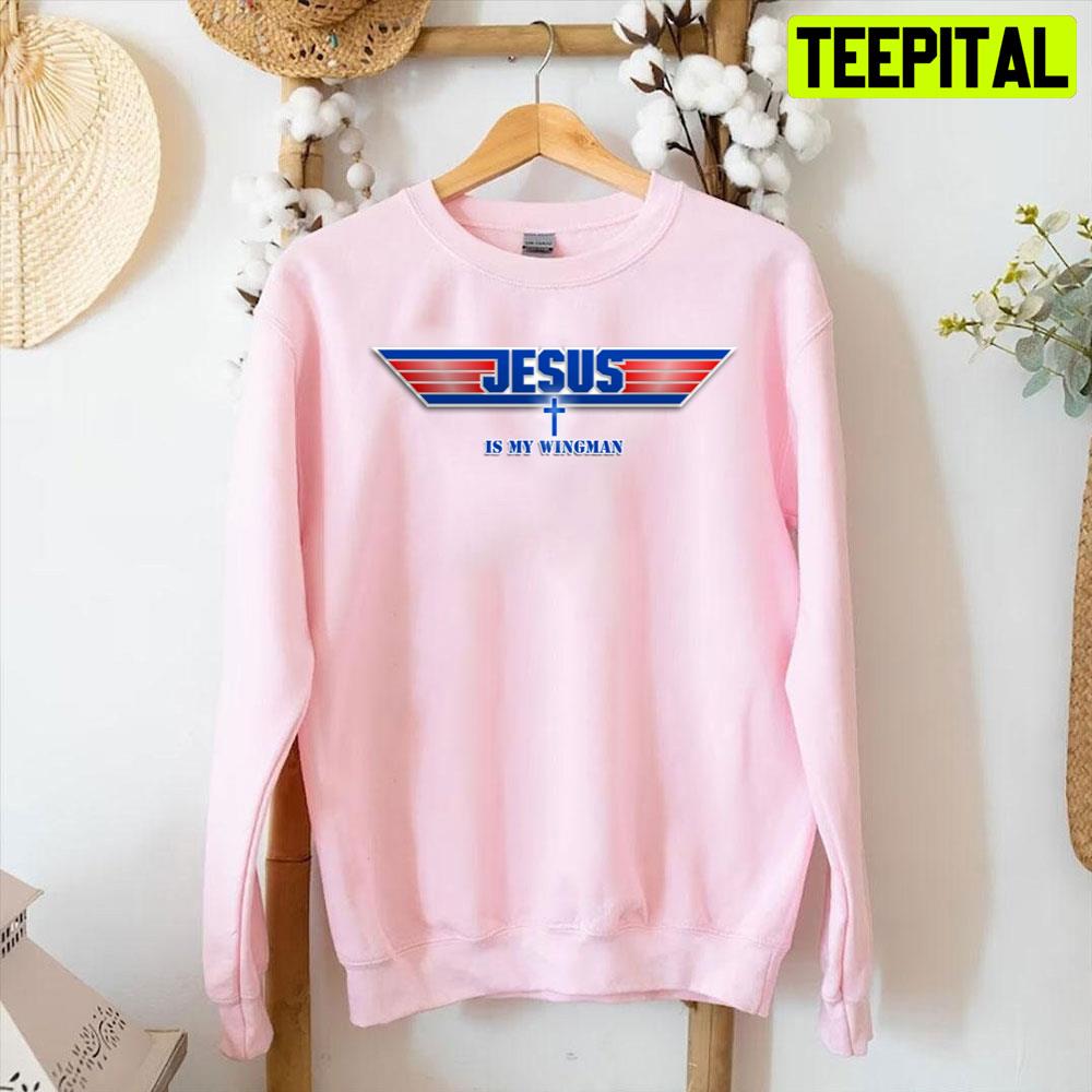 Top Gun Logo Jesus Christ Wingman Movie Unisex T-Shirt Top Gun Logo Jesus Christ Wingman Movie Unisex T-Shirt