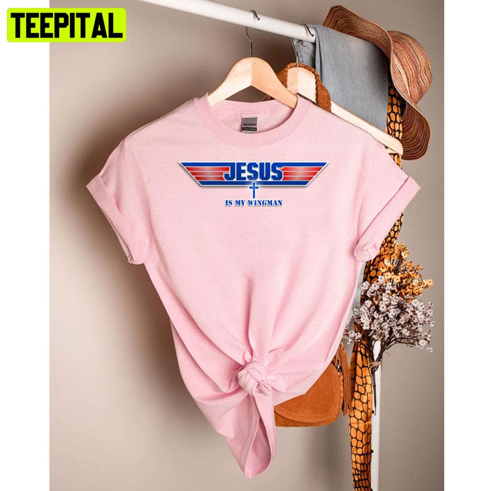 Top Gun Logo Jesus Christ Wingman Movie Unisex T-Shirt Top Gun Logo Jesus Christ Wingman Movie Unisex T-Shirt