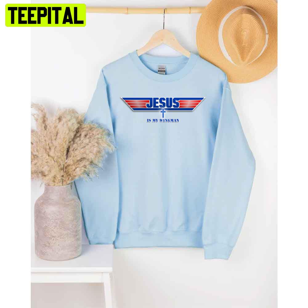 Top Gun Logo Jesus Christ Wingman Movie Unisex T-Shirt Top Gun Logo Jesus Christ Wingman Movie Unisex T-Shirt