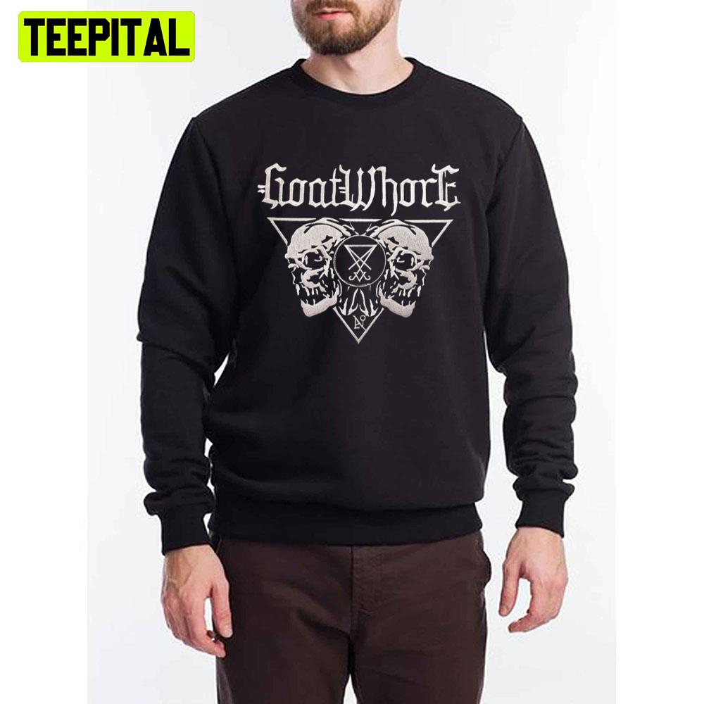 Two Skull Goatwhore Unisex T-Shirt Two Skull Goatwhore Unisex T-Shirt