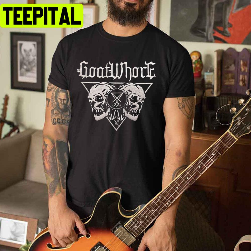Two Skull Goatwhore Unisex T-Shirt Two Skull Goatwhore Unisex T-Shirt