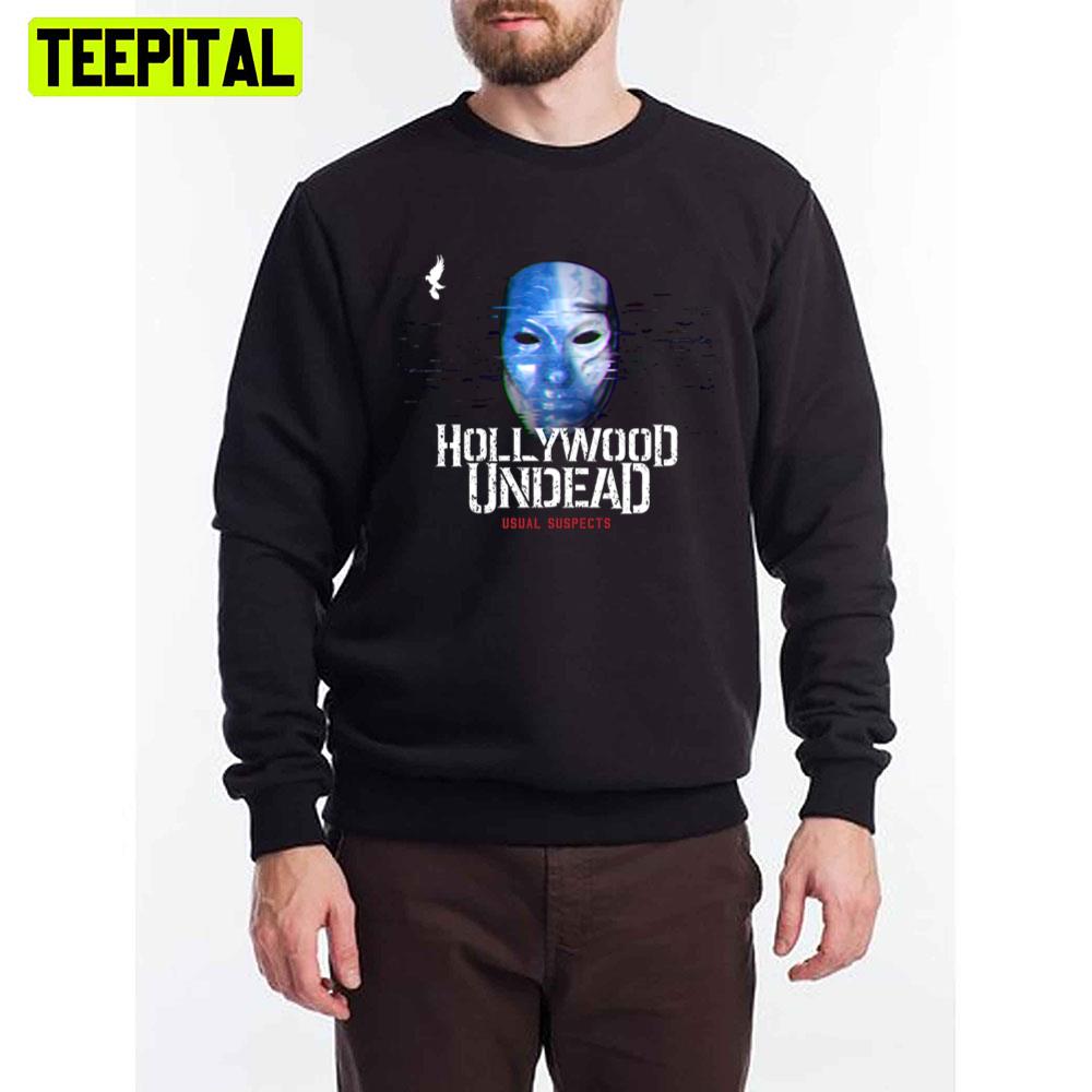 Usual Suspects Hollywood Undead Unisex T-Shirt Usual Suspects Hollywood Undead Unisex T-Shirt