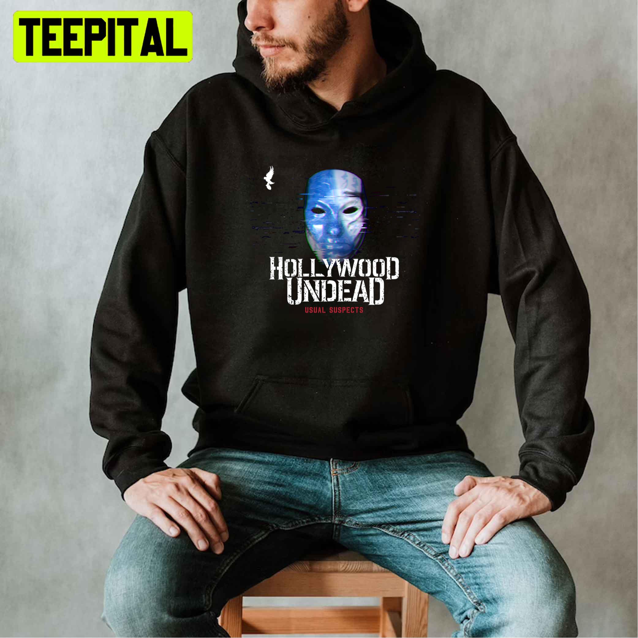 Usual Suspects Hollywood Undead Unisex T-Shirt Usual Suspects Hollywood Undead Unisex T-Shirt