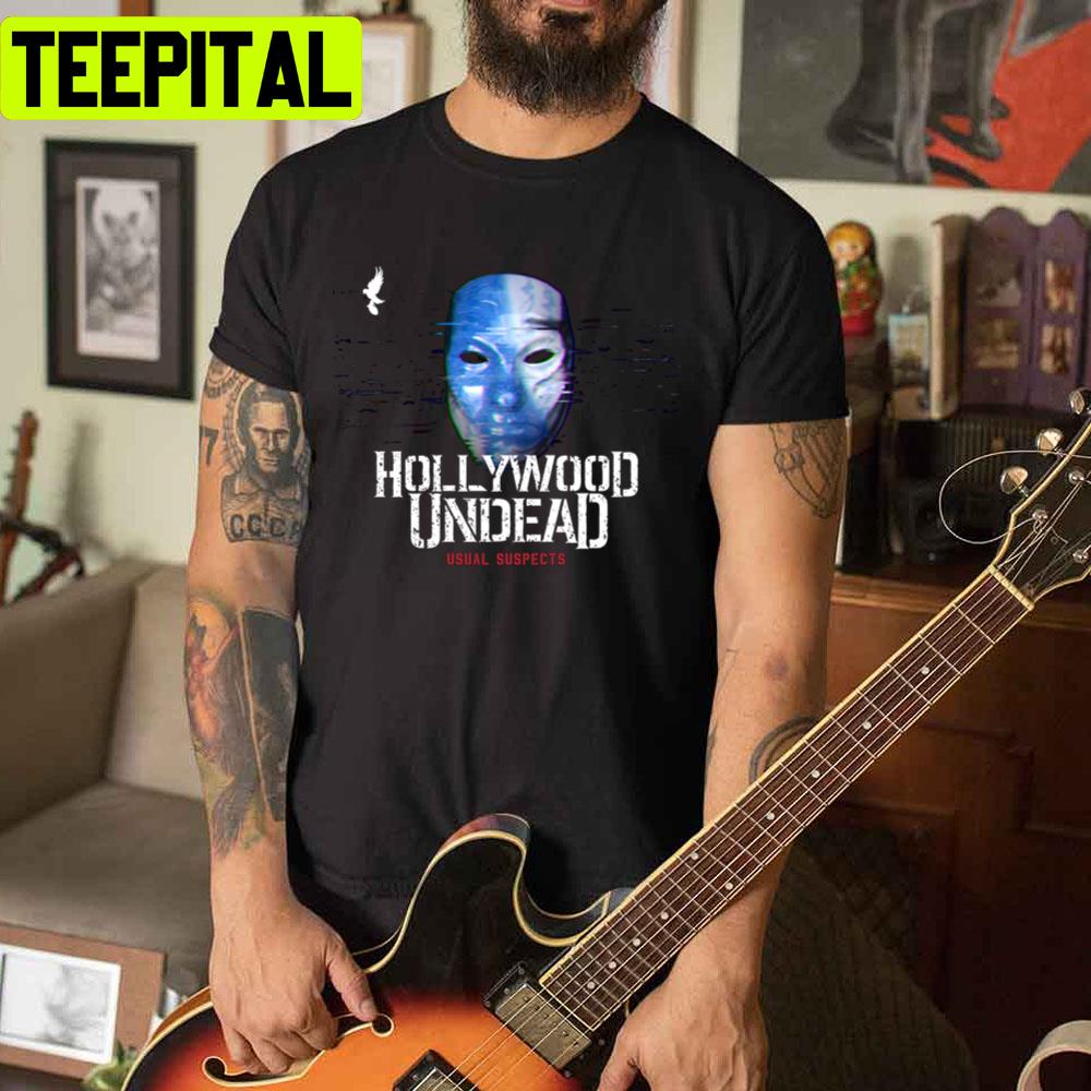 Usual Suspects Hollywood Undead Unisex T-Shirt Usual Suspects Hollywood Undead Unisex T-Shirt