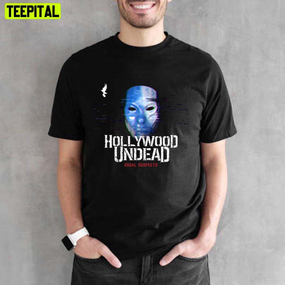 Usual Suspects Hollywood Undead Unisex T-Shirt Usual Suspects Hollywood Undead Unisex T-Shirt