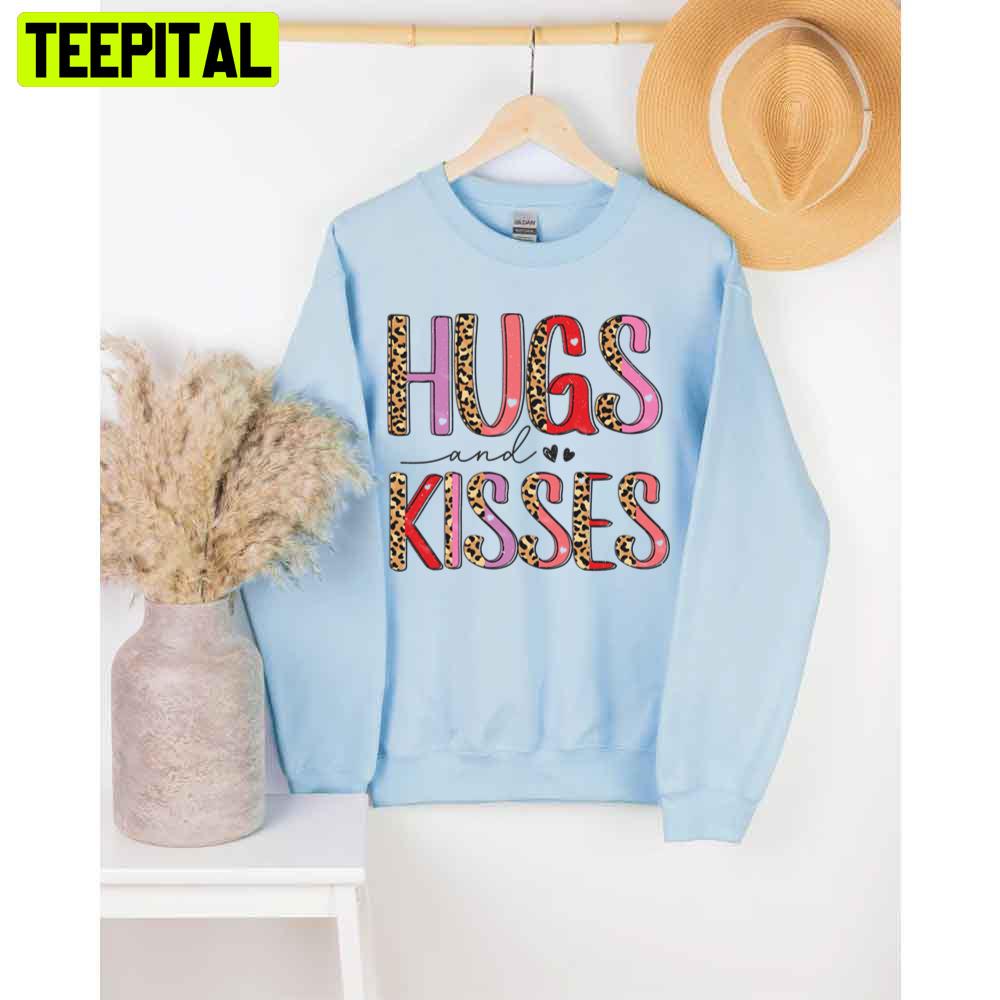 Valentine's Day Hugs And Kisses Unisex T-Shirt Valentine's Day Hugs And Kisses Unisex T-Shirt