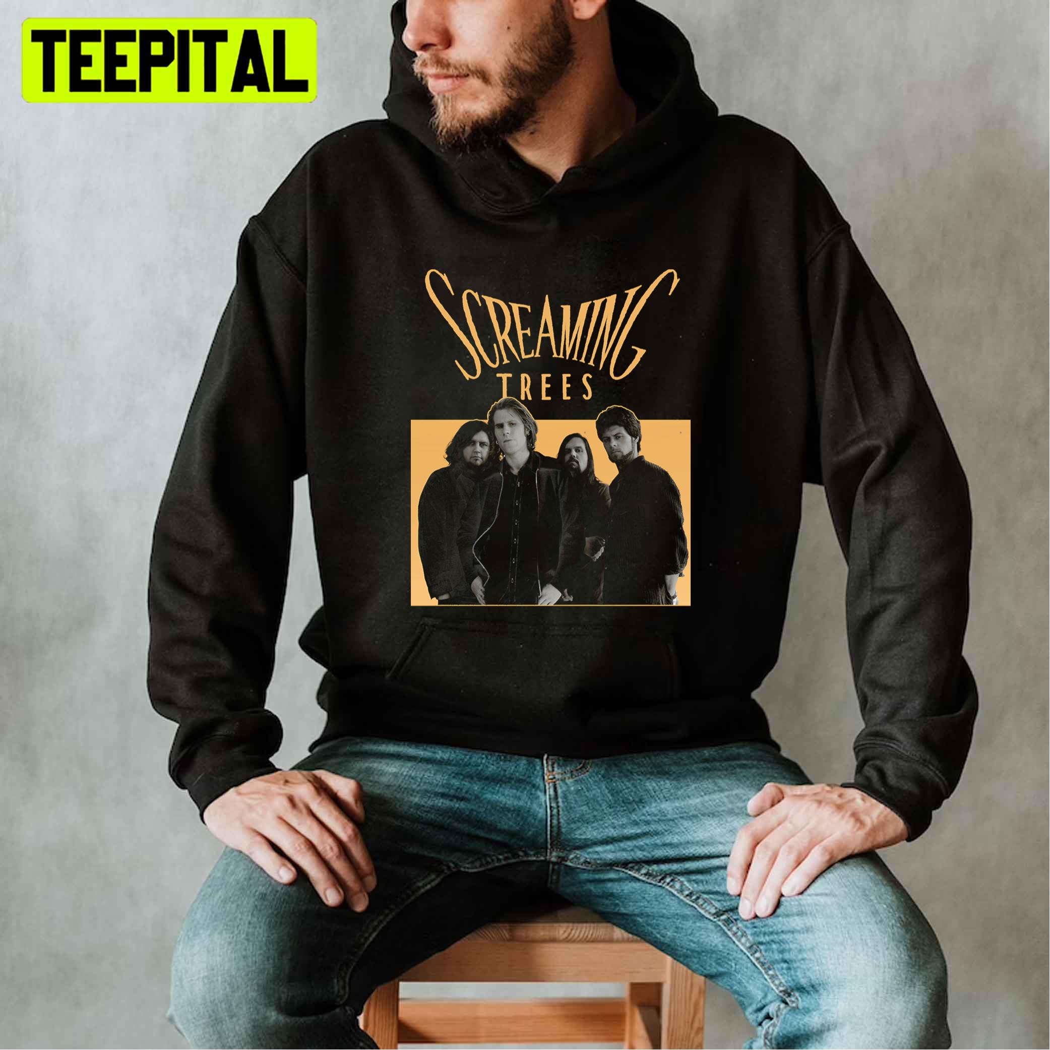 Vintage Screaming Trees's Members Unisex T-Shirt Vintage Screaming Trees's Members Unisex T-Shirt
