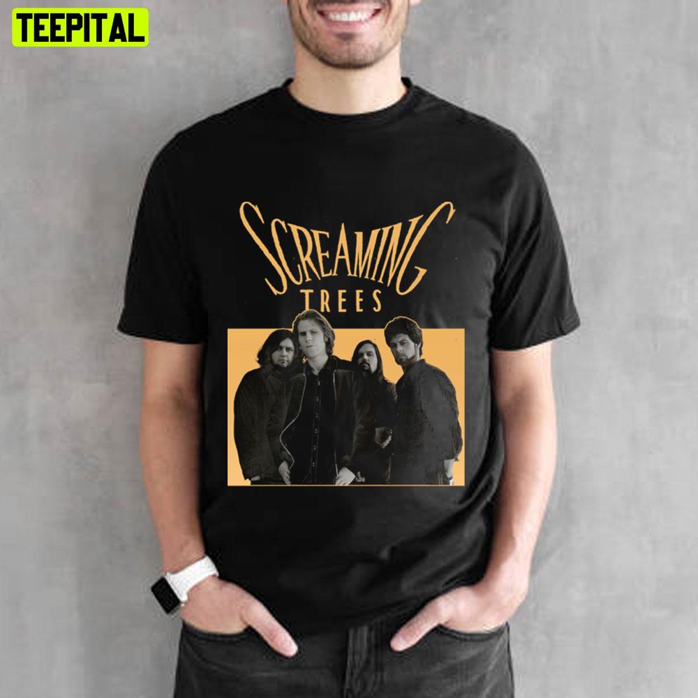 Vintage Screaming Trees's Members Unisex T-Shirt Vintage Screaming Trees's Members Unisex T-Shirt
