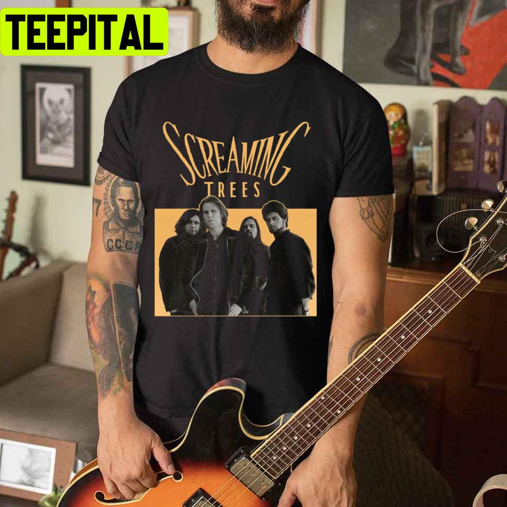 Vintage Screaming Trees's Members Unisex T-Shirt Vintage Screaming Trees's Members Unisex T-Shirt