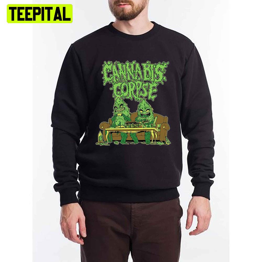 Weed Cannabis Corpse Unisex T-Shirt Weed Cannabis Corpse Unisex T-Shirt