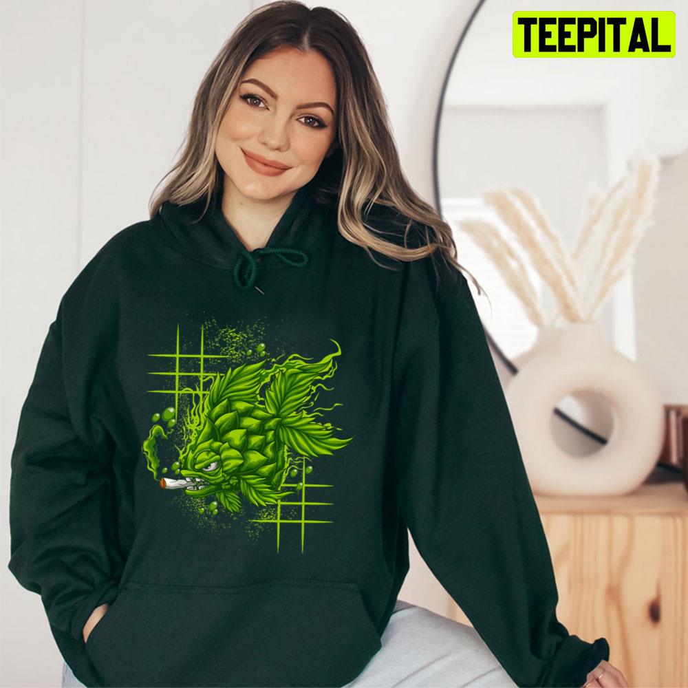 Weed Fish Unisex T-Shirt Weed Fish Unisex T-Shirt