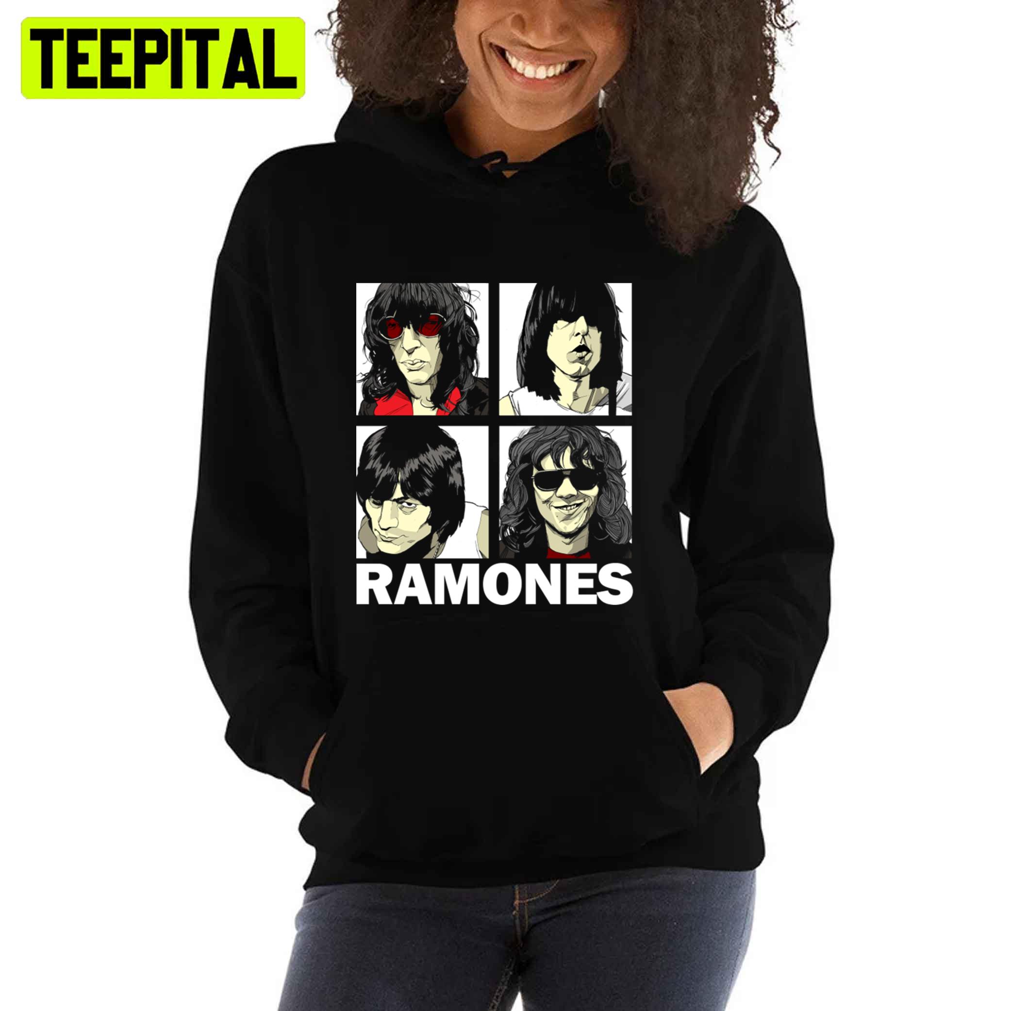 Comic Ramones Unisex T-Shirt Comic Ramones Unisex T-Shirt