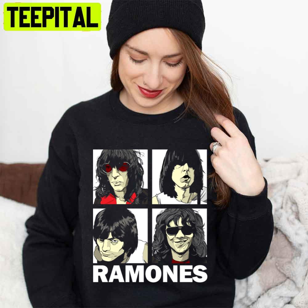 Comic Ramones Unisex T-Shirt Comic Ramones Unisex T-Shirt