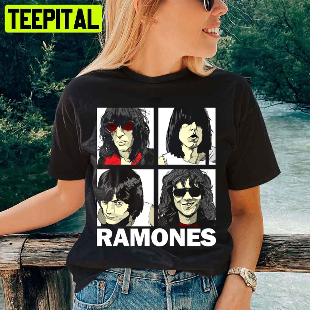 Comic Ramones Unisex T-Shirt Comic Ramones Unisex T-Shirt